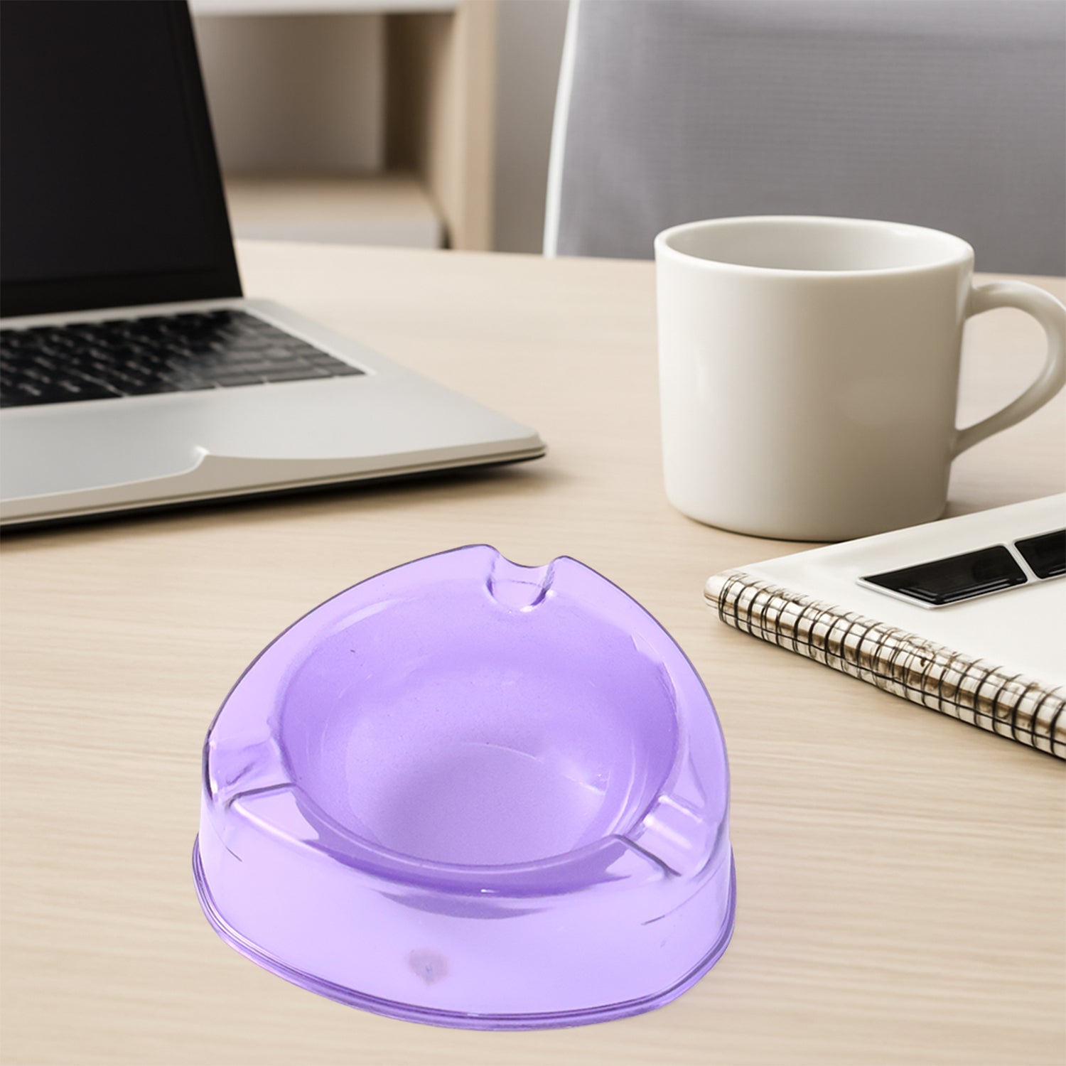 Oblivion Transparent Pueple Plastic Ashtray (1 Pc) Oblivion Transparent Pueple Plastic Ashtray (1 Pc)